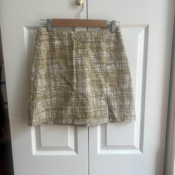 Reformation NWOT Baker Linen Skirt Size 4 - Picture 5 of 6
